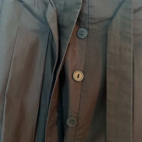 Calvin Klein button down brown skirt - Picture 2 of 4